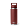 Die YETI Rambler Bottle Chug in Stag Red hält Getränke stundenlang kalt