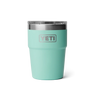 Stapelbarer YETI Rambler 16 Oz Cup in der Farbe Seafoam