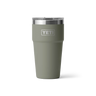 YETI Rambler Stackable Cup in Pampa Green mit doppelwandiger Isolierung