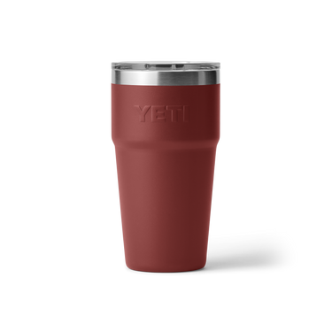 Vakuumisolierter YETI Rambler 20 Oz Becher in Rot mit 591 ml