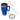 Yeti Rambler 35 Oz Straw Mug Royal Blue mit Strohhalmdeckel und Griff
