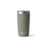 Der YETI Rambler 10 Oz Tumbler in Pampa Green für heiße und kalte Getränke