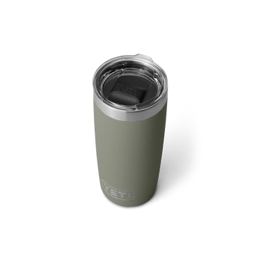 YETI Rambler 10 Oz Tumbler in Pampa Green – isolierter Becher
