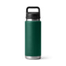YETI Rambler 26 oz Bottle Chug in Black Forest Green – robuste Edelstahl-Trinkflasche