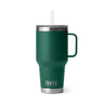 YETI Straw Mug 35 oz – langlebiger, BPA-freier Becher in Black Forest Green
