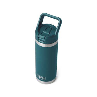 Rambler Straw Bottle Agave Teal – auslaufsicher mit praktischem Trinkhalmdeckel!