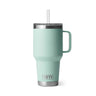 Rambler 35 Oz Straw Mug in Seafoam – idealer Begleiter für Outdoor-Abenteuer.