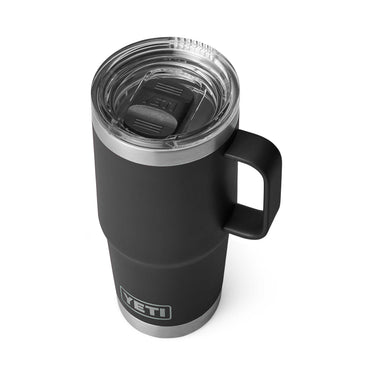 Rambler 20 Oz Travel Mug in Black – klassischer Look für jede Gelegenheit.