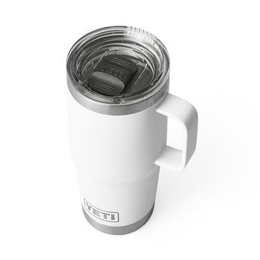 Rambler 20 Oz Travel Mug in White – zeitloses Design für jeden Tag.