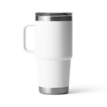 Rambler 20 Oz Travel Mug in White – zeitloses Design für jeden Tag.