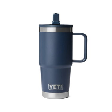 YETI Rambler 20 Oz in Navy, doppelwandig für lang gekühlte Getränke