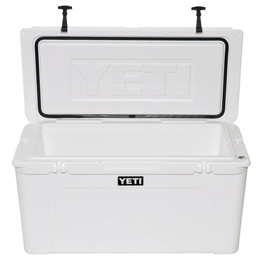 Tundra 110 White von YETI – ein Cooler für das Leben, extrem geräumig und langlebig.