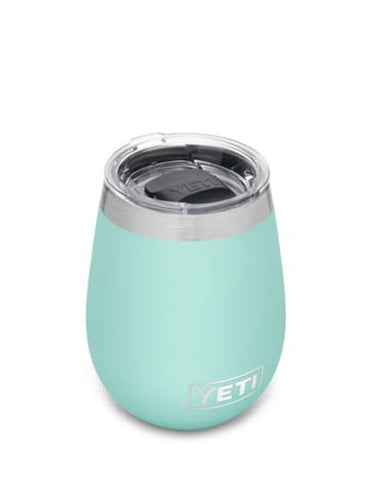 Rambler 10 Oz Wine Tumbler in Seafoam – frischer Farbton für entspannte Abende.