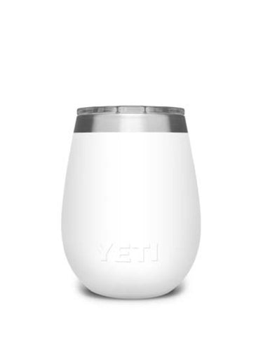 Rambler 10 Oz Wine Tumbler in White – zeitloser Look für jeden Anlass.